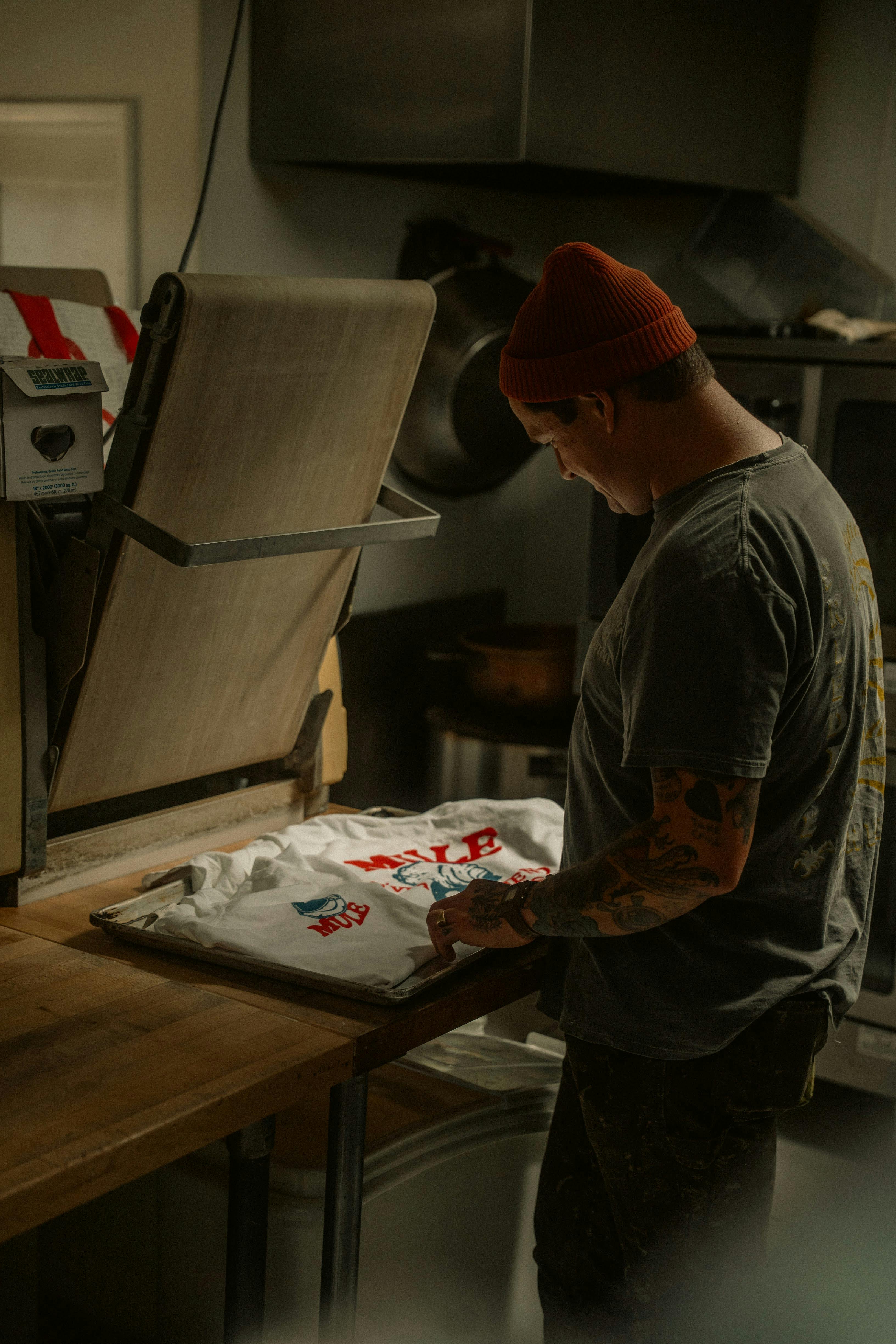 Serigrafía The Crow Clothing Serigrafía The Crow Clothing